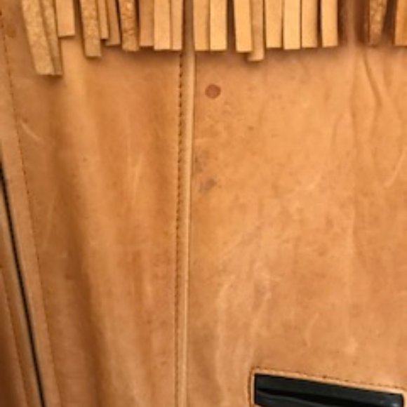 MENS GEORGETOWN LEATHER WESTERN JACKET XL - Picture 14 of 15